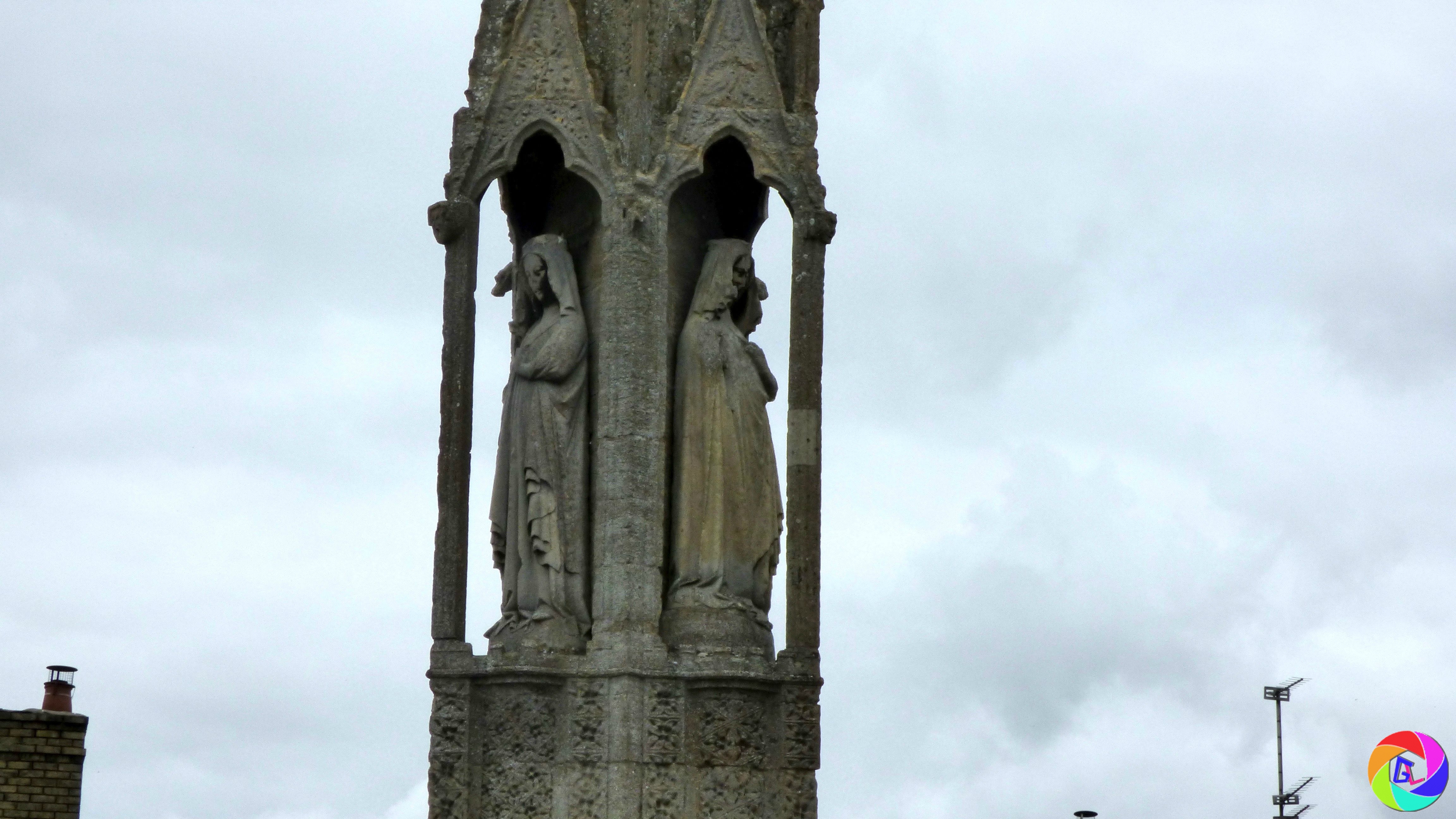 Best condition of the surviving Eleanor Crosses built by Edward I.